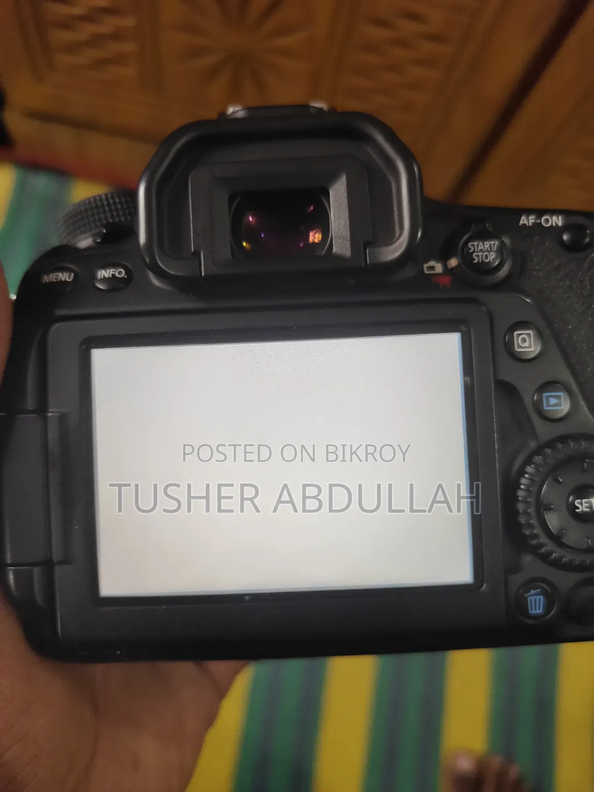 ক্যানন ৮০ডি বডি