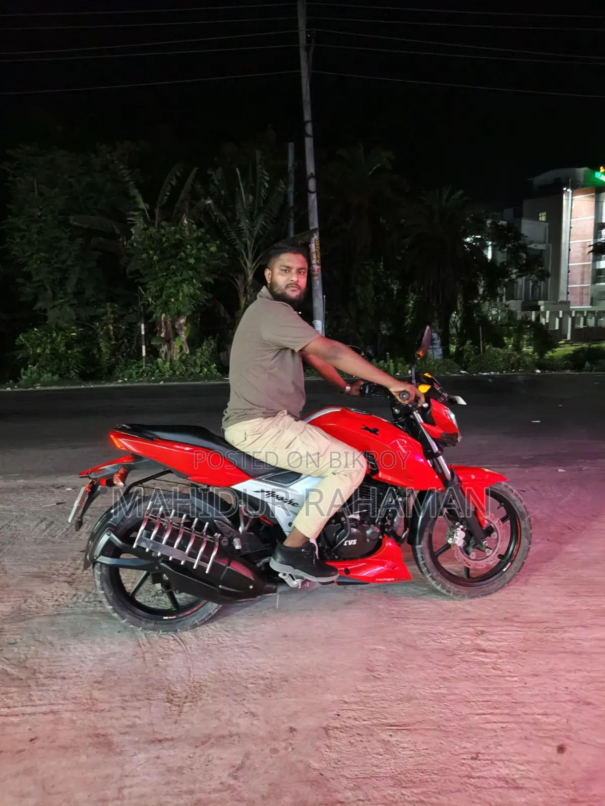 TVS Apache RTR 160 4V 2020 Red