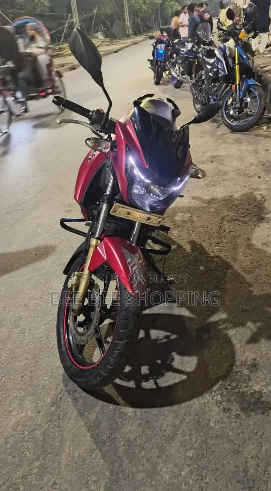 TVS Apache RTR 160 2V 2019 Red
