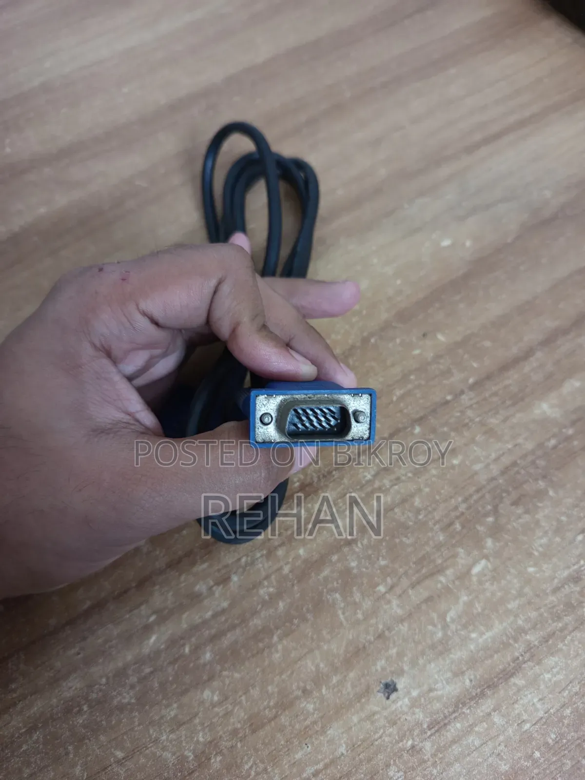 Vga Male to Male Cable for Monitor/Pc/Projector