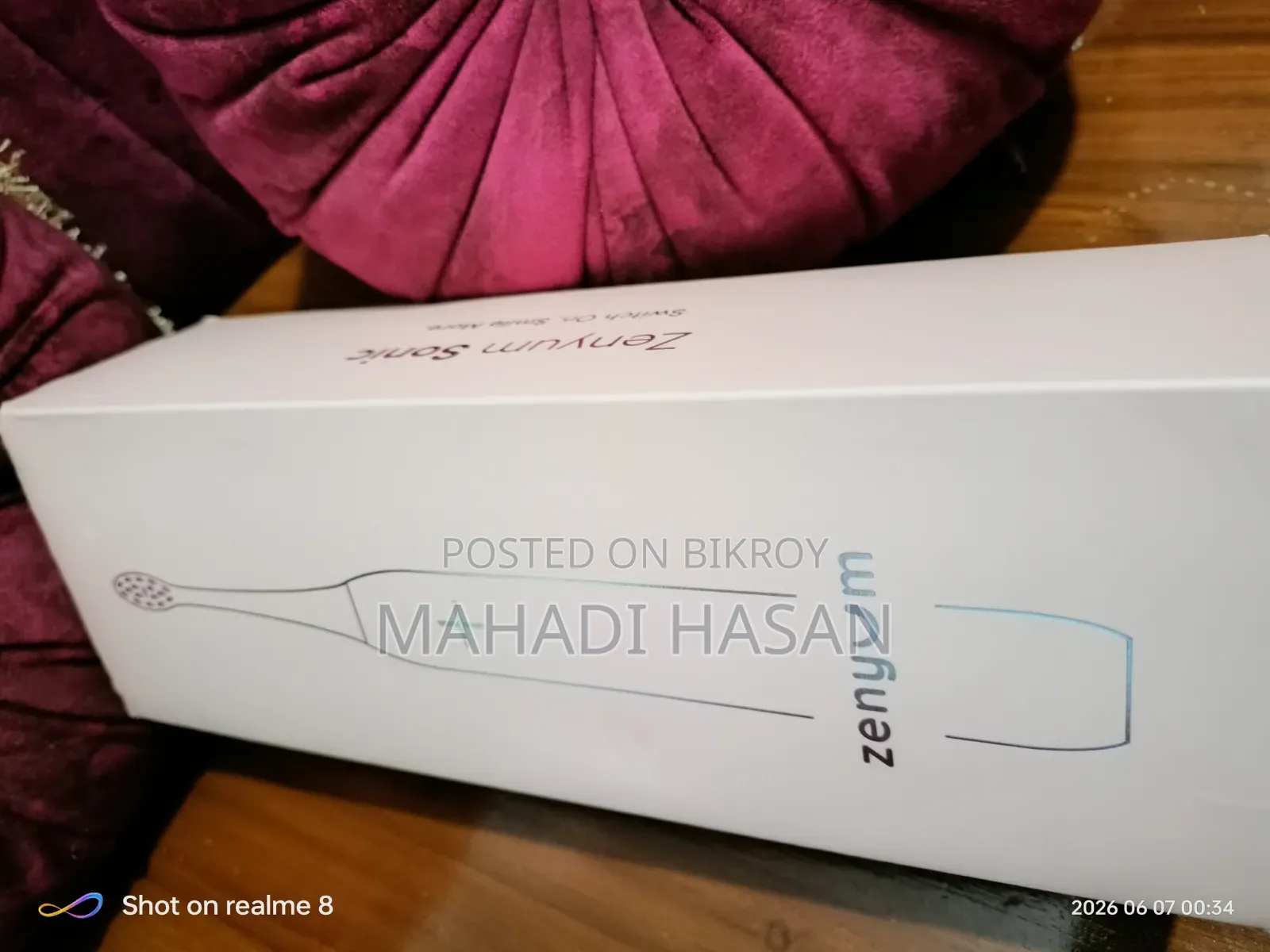 Electric Toothbrush (Zenyum Sonic Electric Toothbrush V1 - Pink)