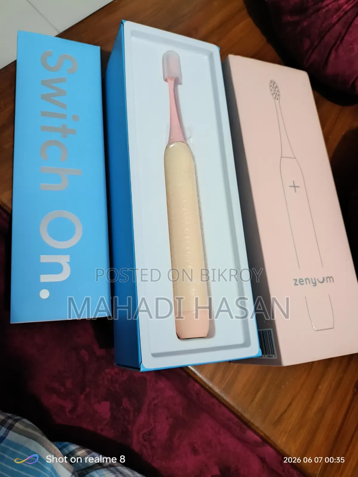Electric Toothbrush (Zenyum Sonic Electric Toothbrush V1 - Pink)