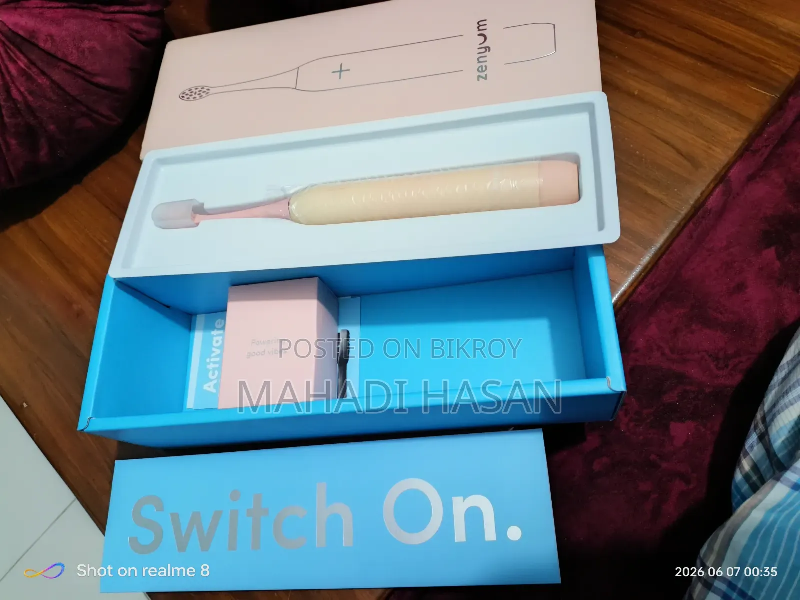 Electric Toothbrush (Zenyum Sonic Electric Toothbrush V1 - Pink)