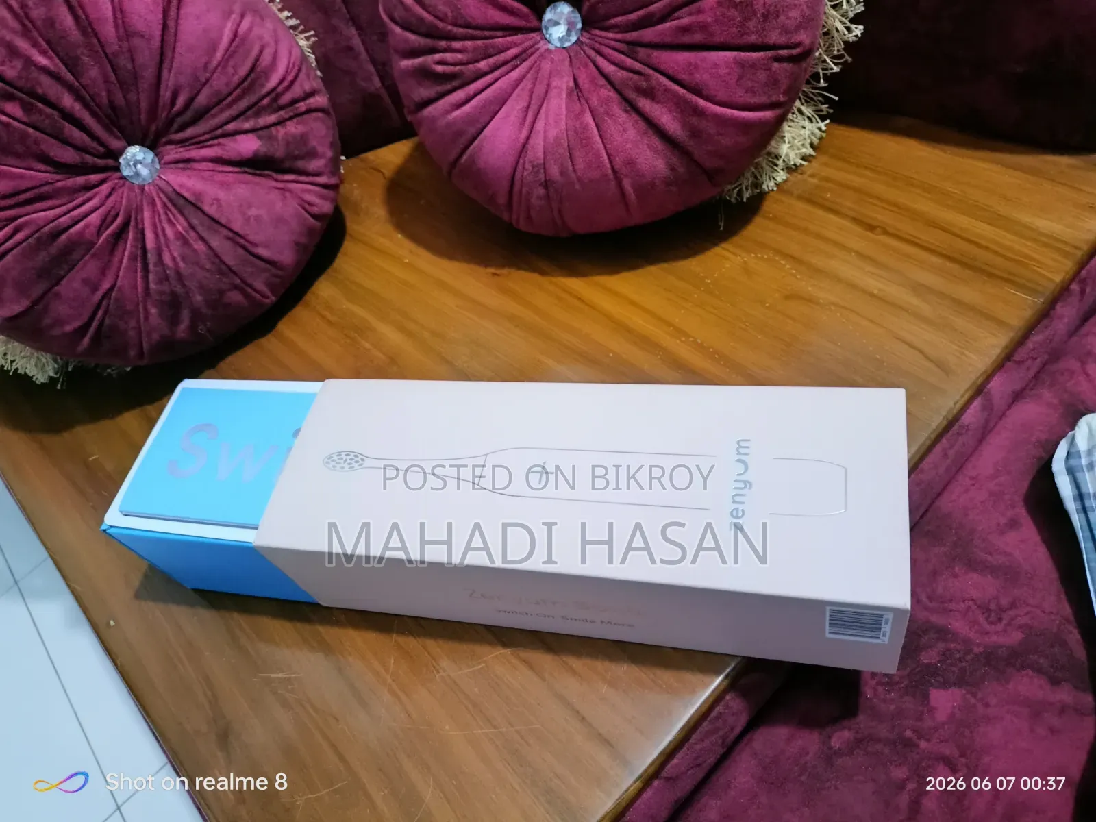 Electric Toothbrush (Zenyum Sonic Electric Toothbrush V1 - Pink)