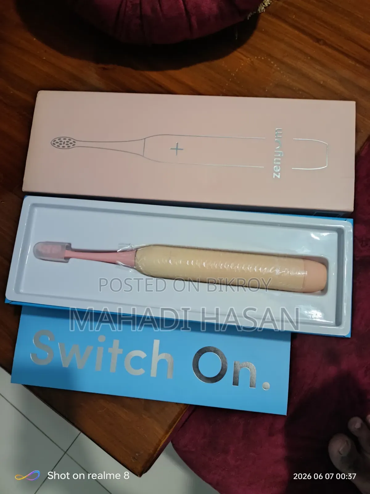 Electric Toothbrush (Zenyum Sonic Electric Toothbrush V1 - Pink)