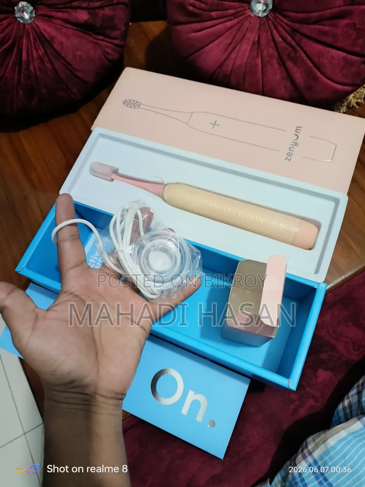 Electric Toothbrush (Zenyum Sonic Electric Toothbrush V1 - Pink)