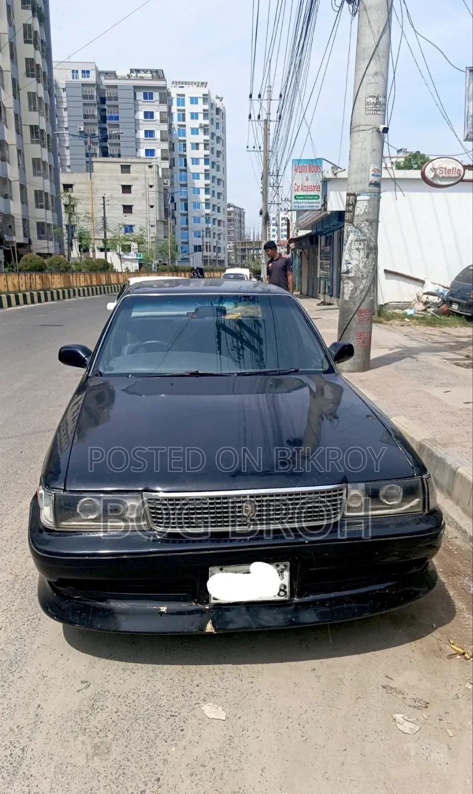 Toyota Mark II 1.8 (X80) 1991 Black