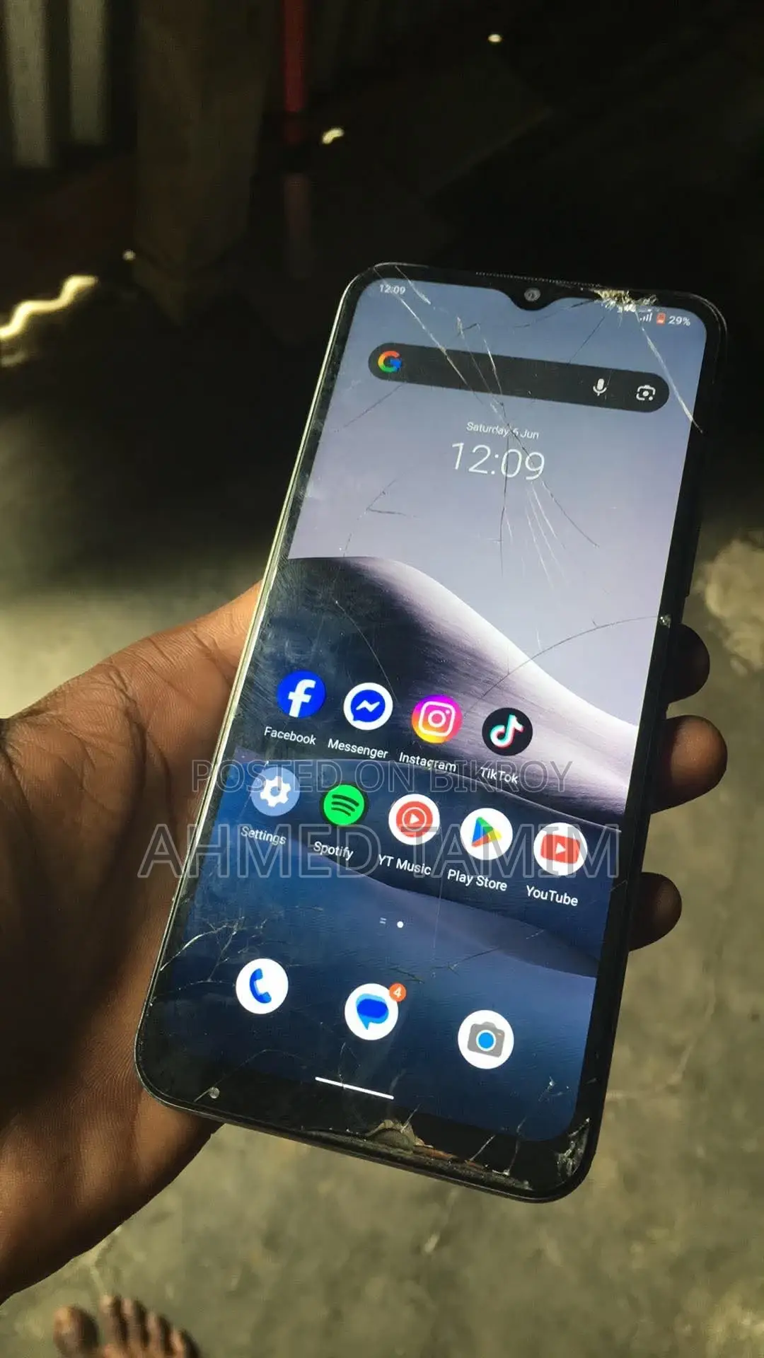 Vivo Y21 64 GB Blue