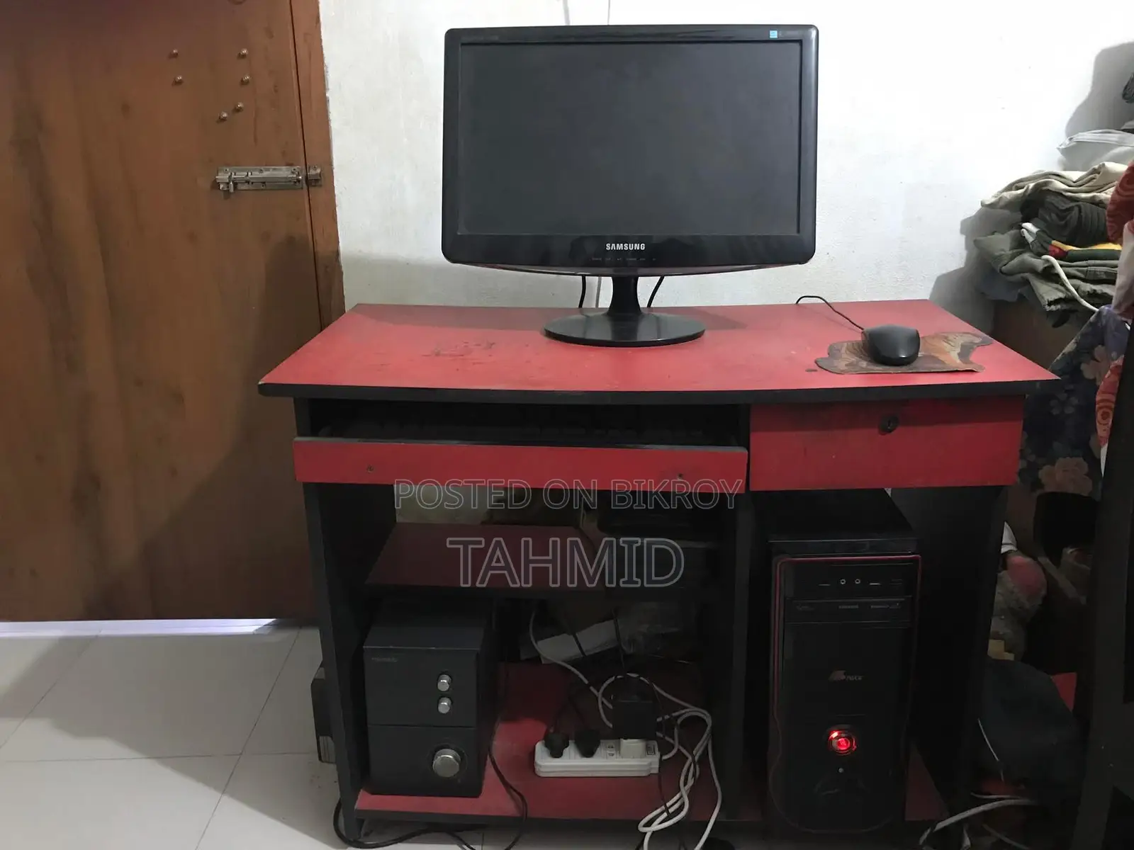 An old computer table for sale
