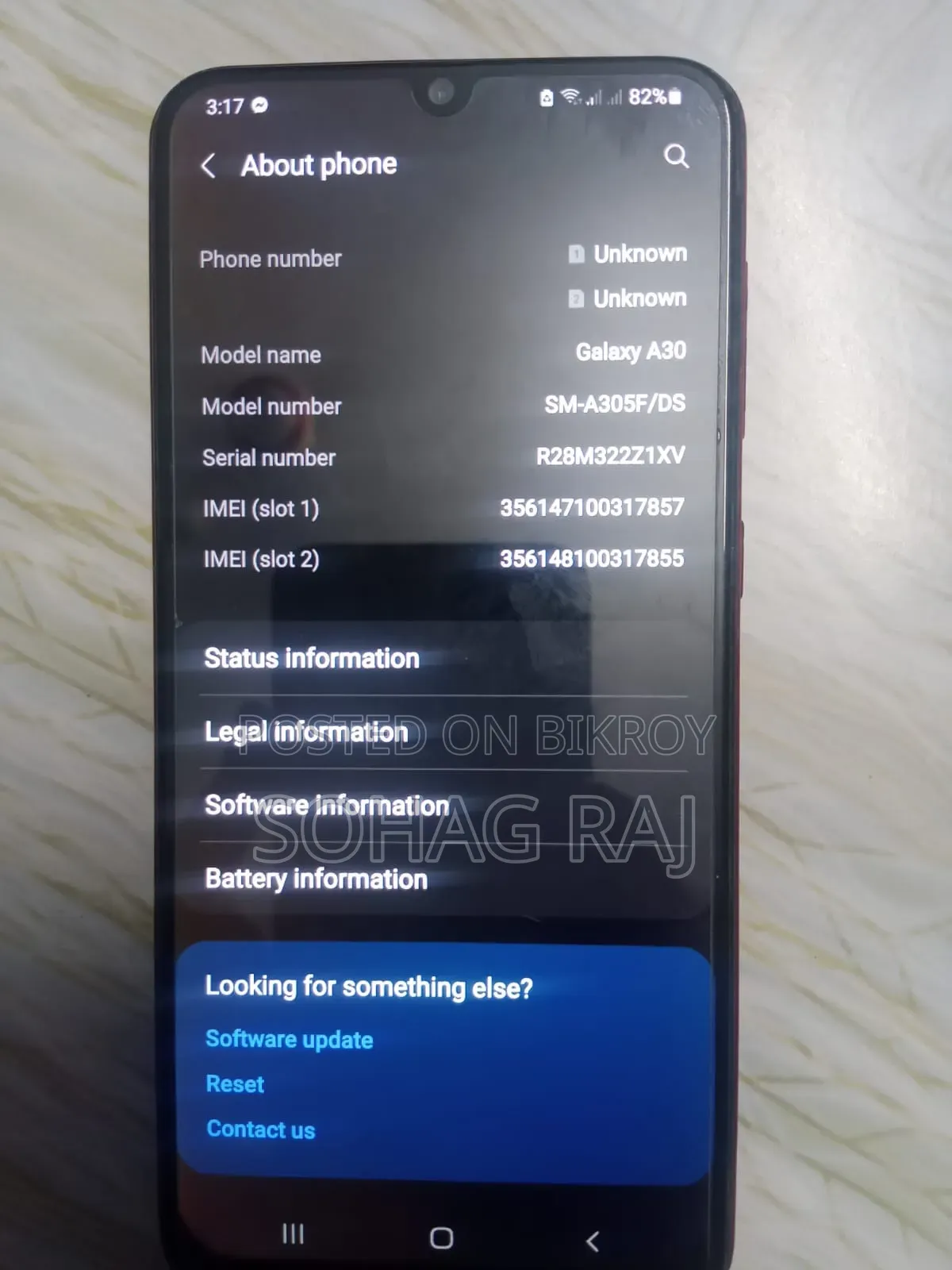 Samsung Galaxy A30 64 GB Red