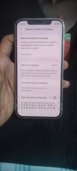 অ্যাপল আইফোন ১২ প্রো ১২৮ জিবি হোয়াইট