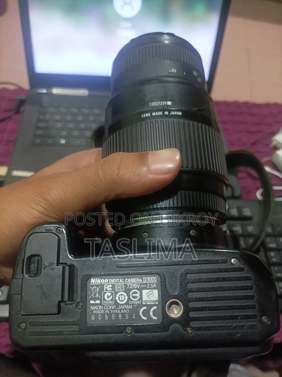 This camera will be sold, if you need it you can inbox.