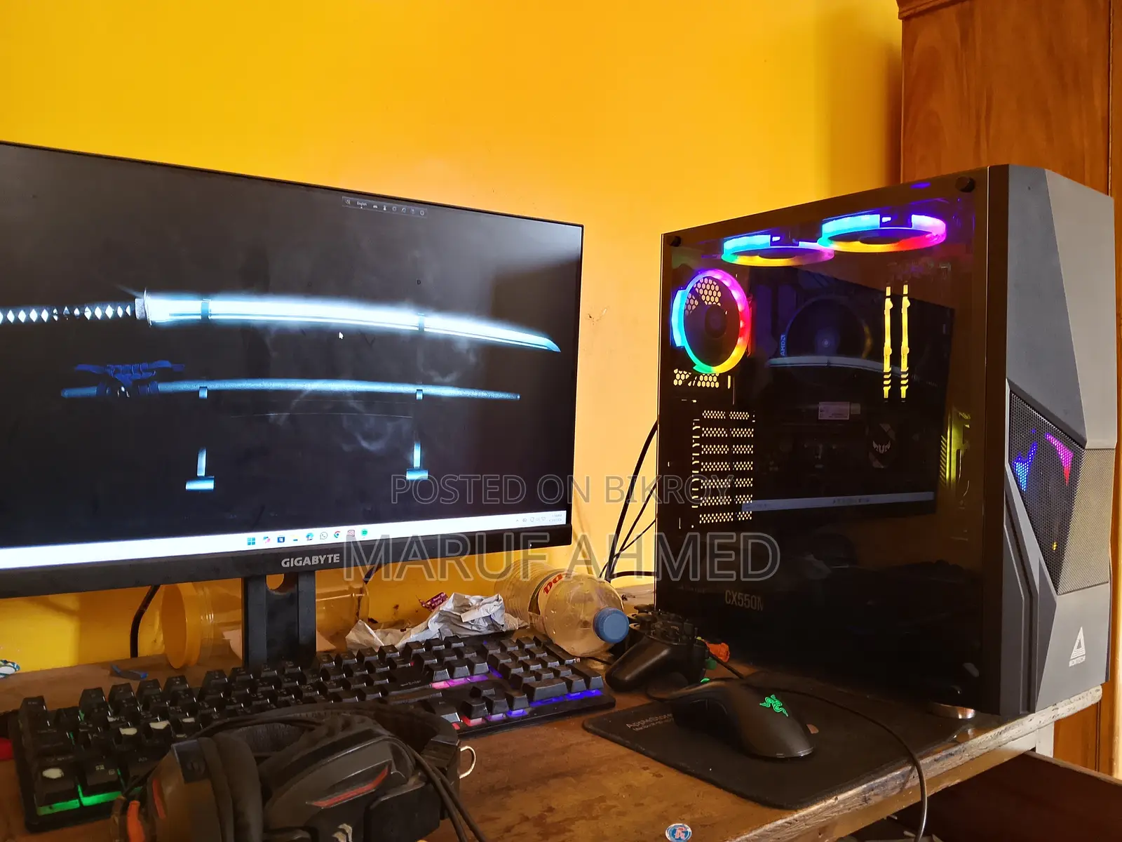 Desktop Computer Asus TUF Gaming FX10CP 16GB AMD Ryzen 5 SSD 1T