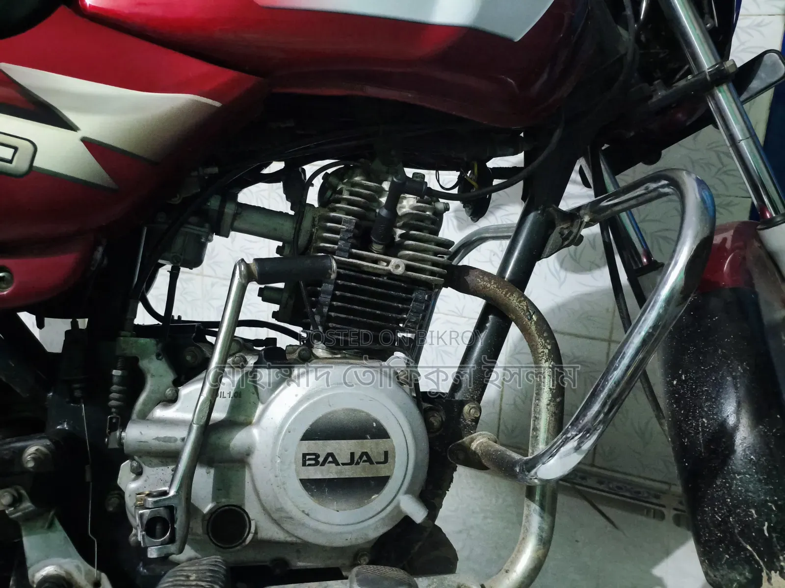 Bajaj CT 100 2016 Red