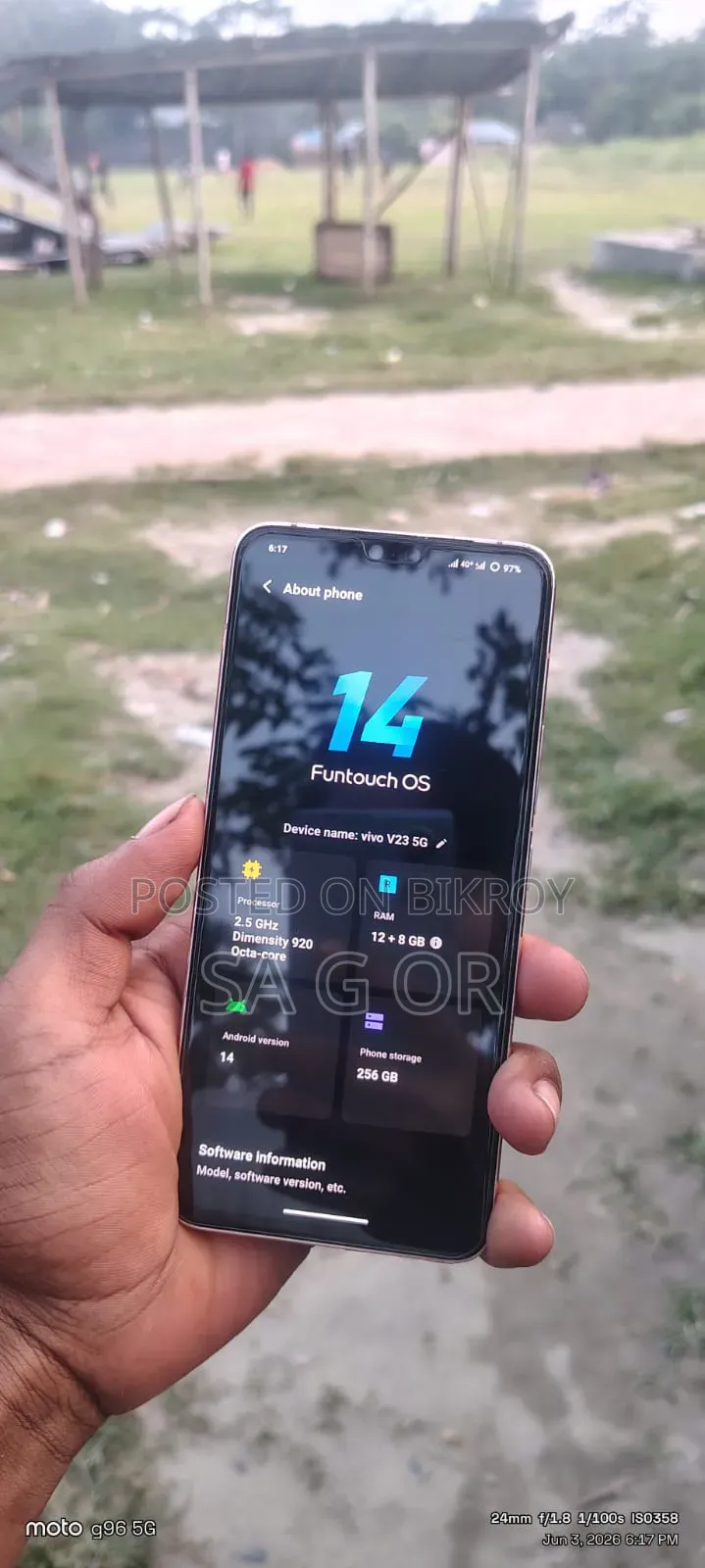 Vivo V23 5G 256 GB Rose Gold