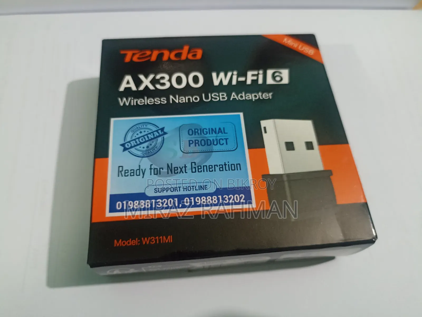 Tenda W311mi Ax300 Nano Usb Wifi 6 Adapter
