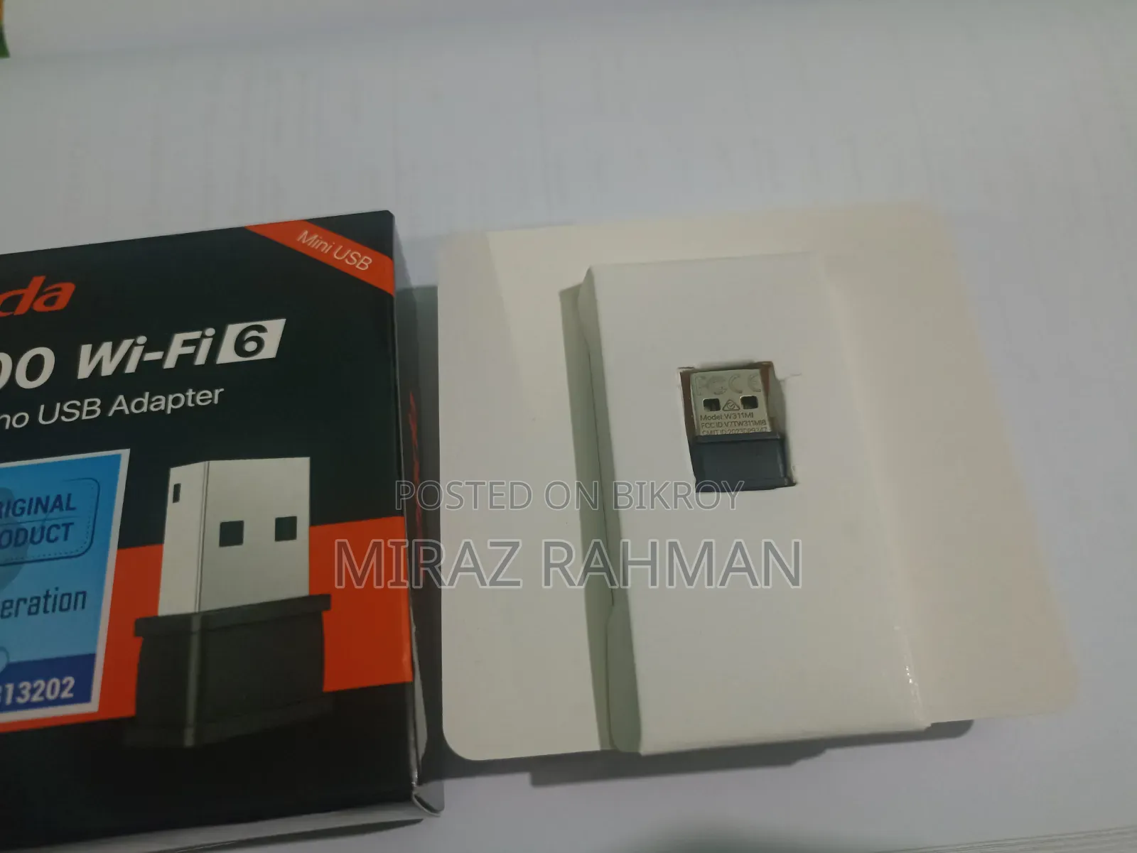 Tenda W311mi Ax300 Nano Usb Wifi 6 Adapter