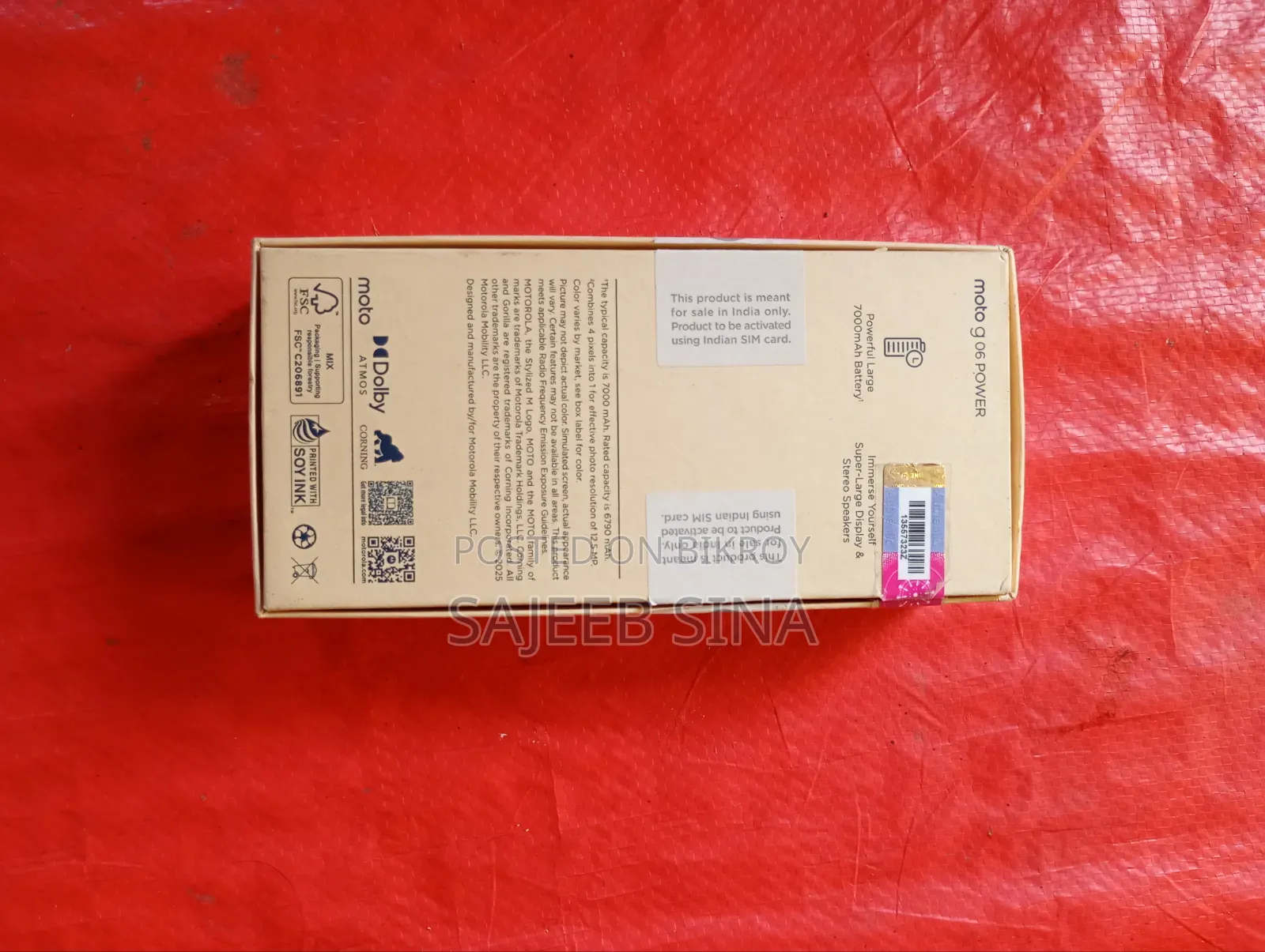 New Motorola Moto G06 Power 128 GB Rose Gold