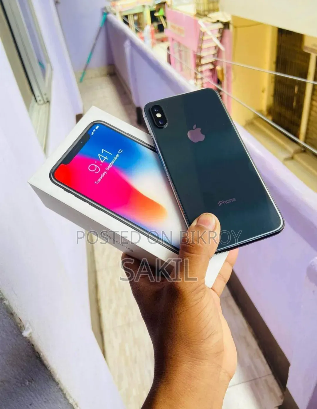 Apple iPhone X 256 GB Black