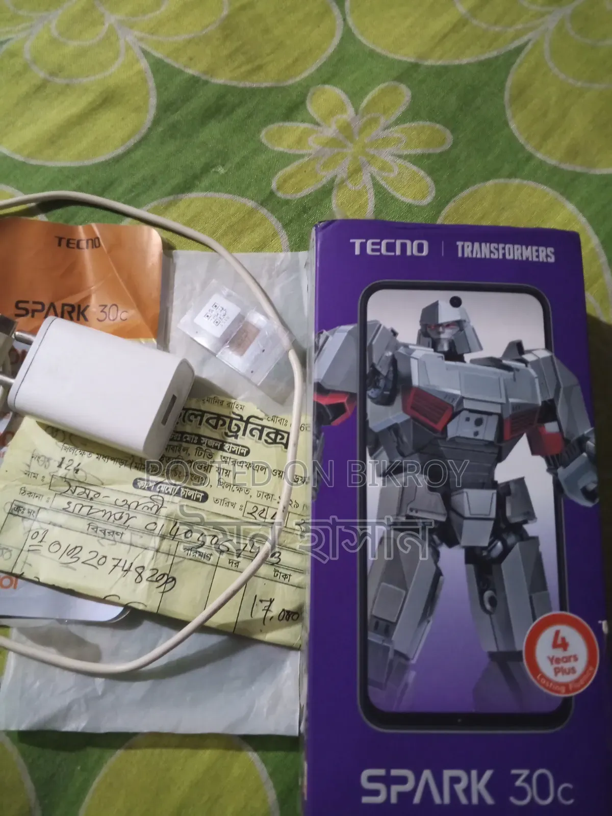 Tecno Spark 30C 128 GB White