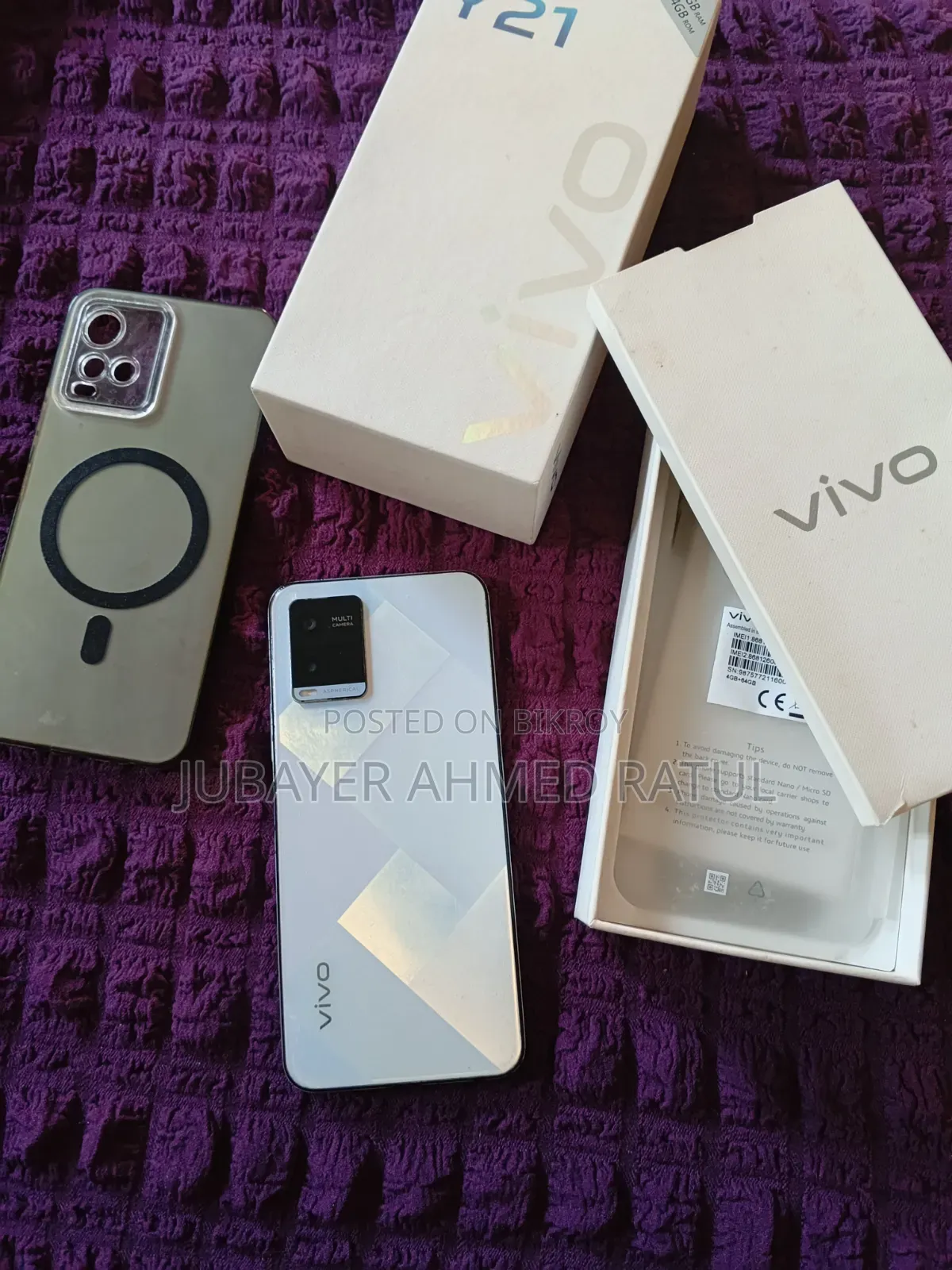 Vivo Y21 64 GB White