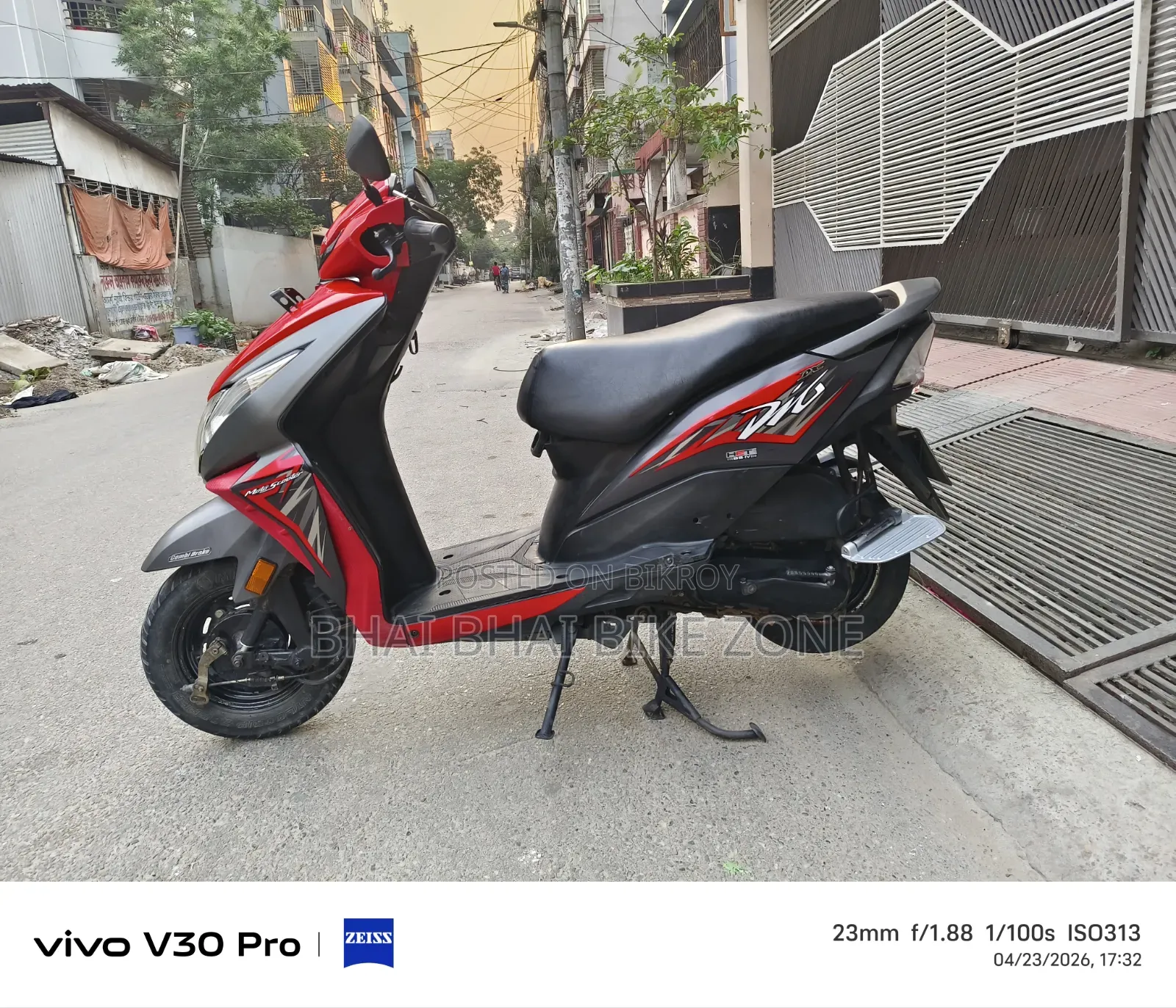 Honda Dio 2019 Red