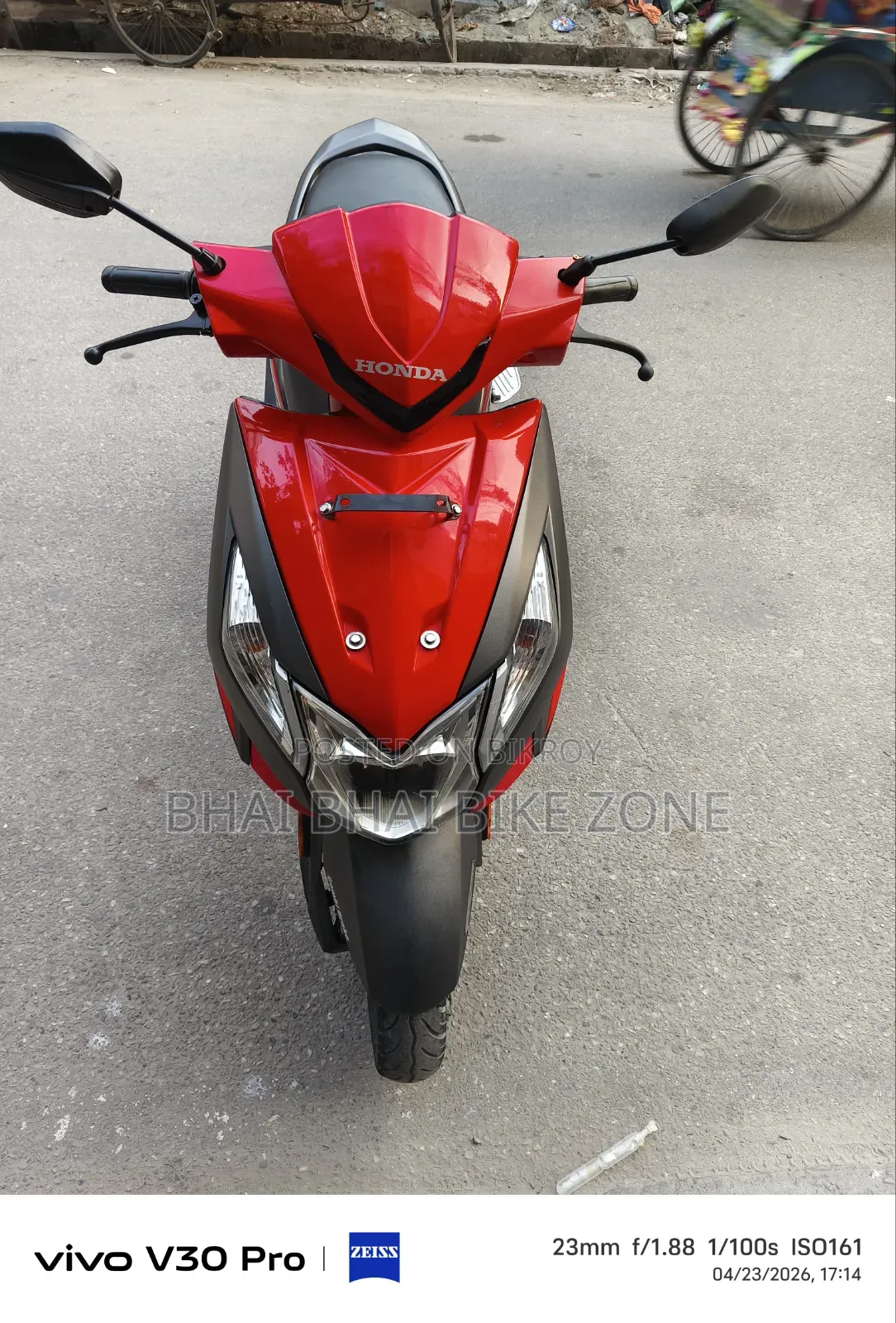Honda Dio 2019 Red