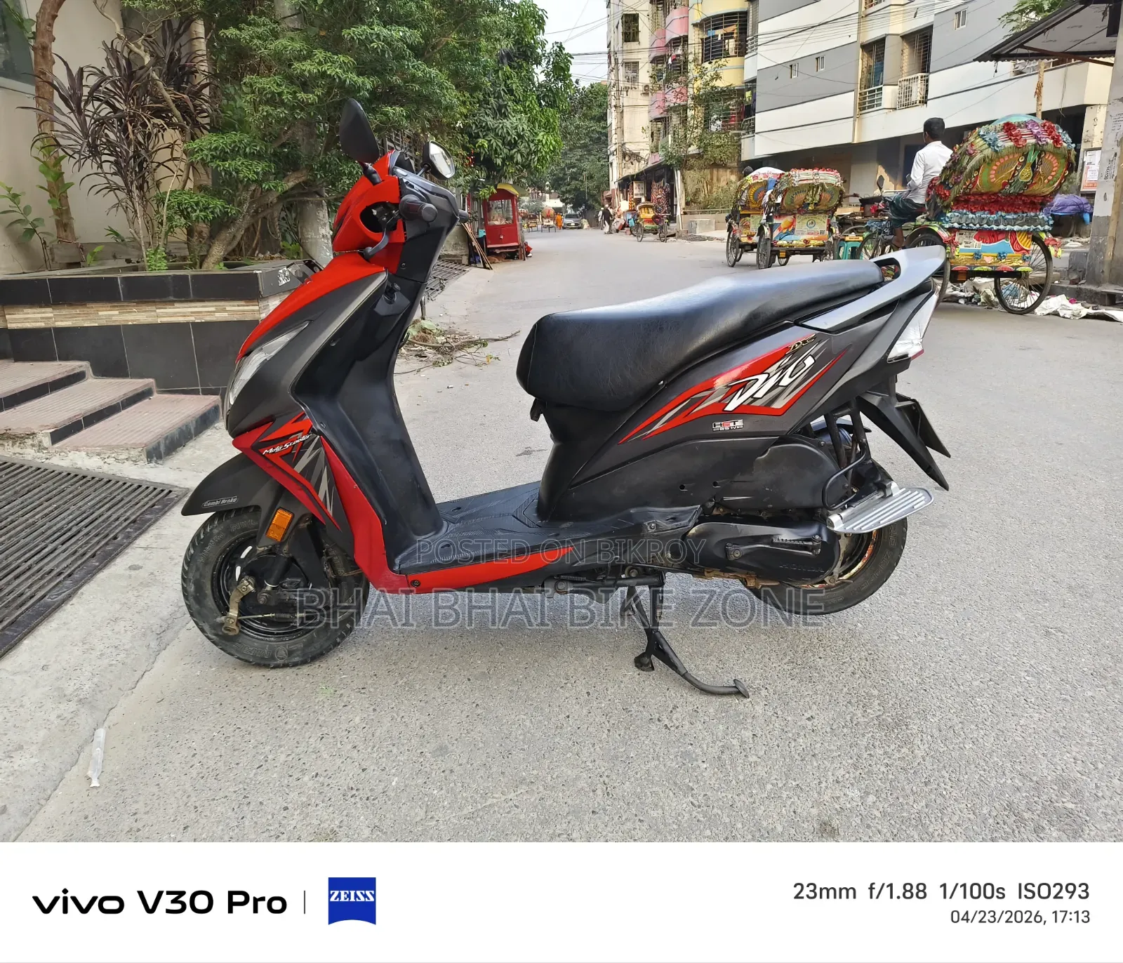 Honda Dio 2019 Red
