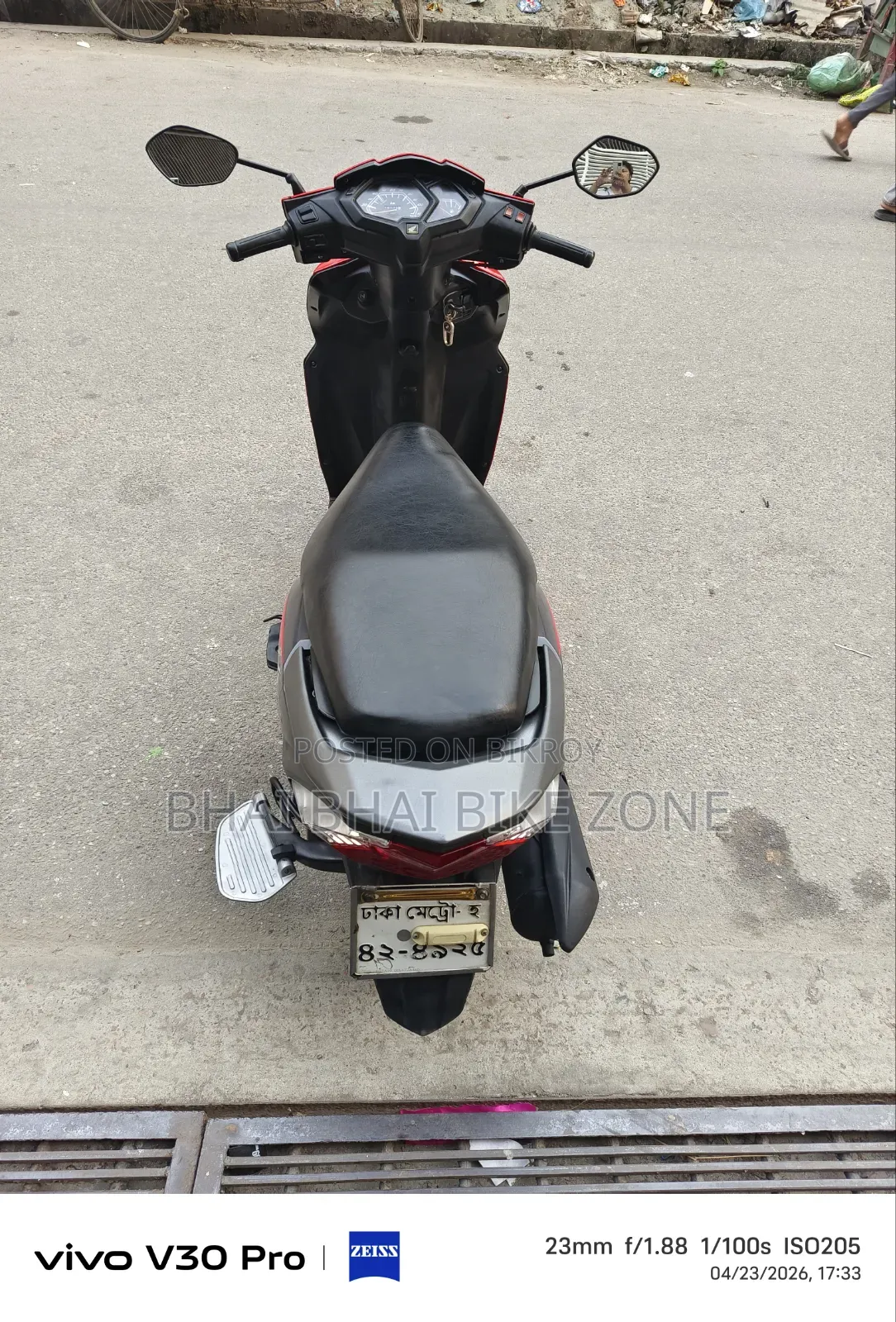 Honda Dio 2019 Red
