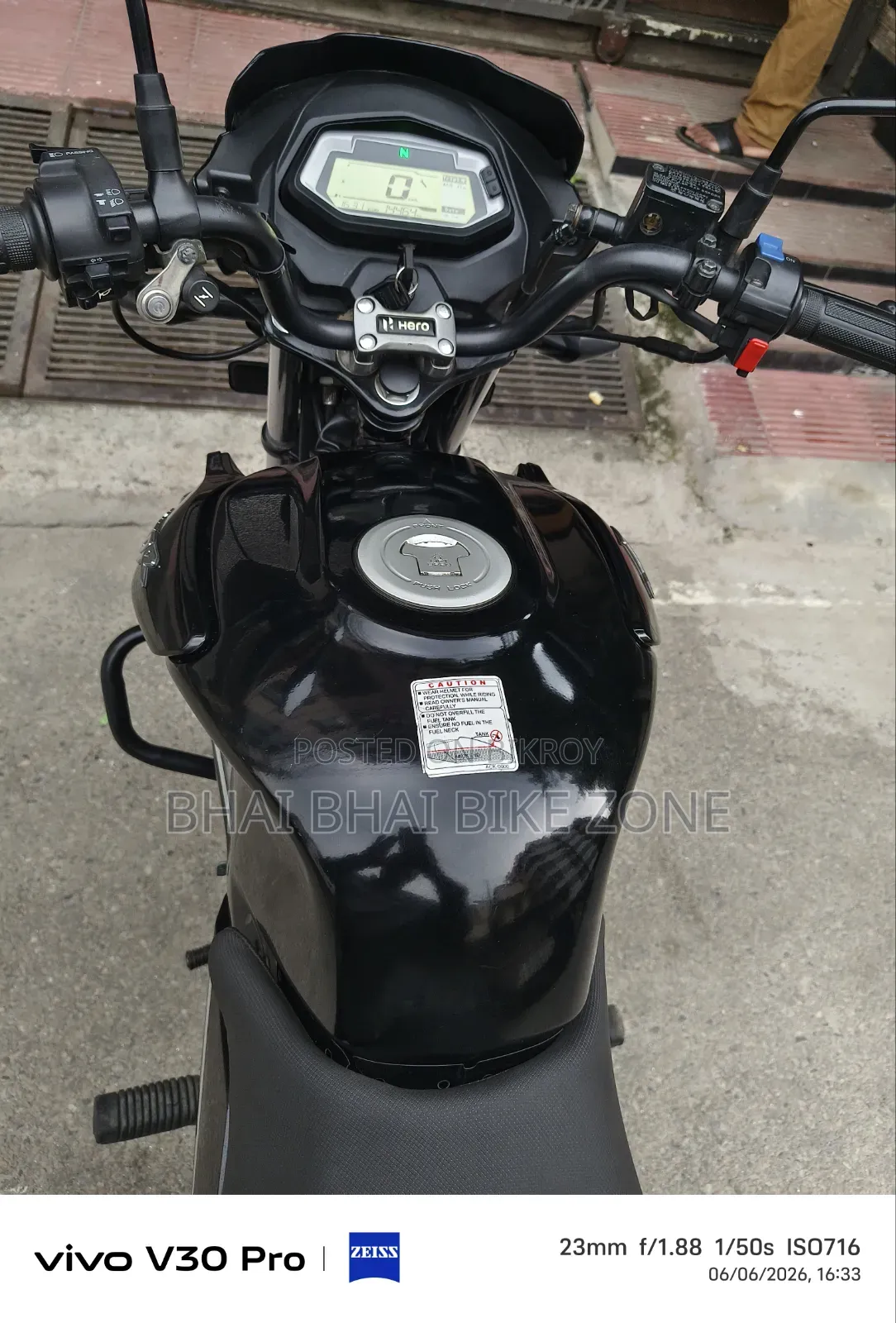 Hero Ignitor XTEC 125 Refresh 2024 Black