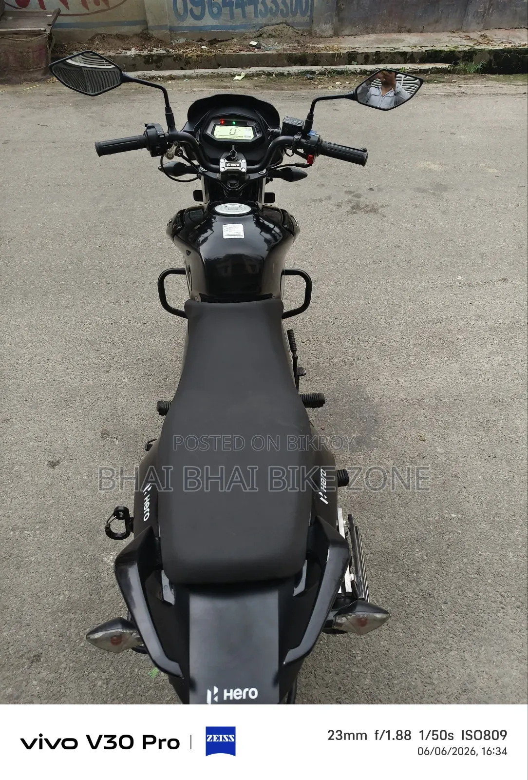 Hero Ignitor XTEC 125 Refresh 2024 Black