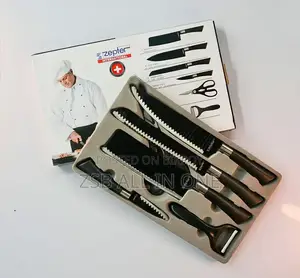 Zepter 6 Pcs Stainless Steel Kitchen Knife Set