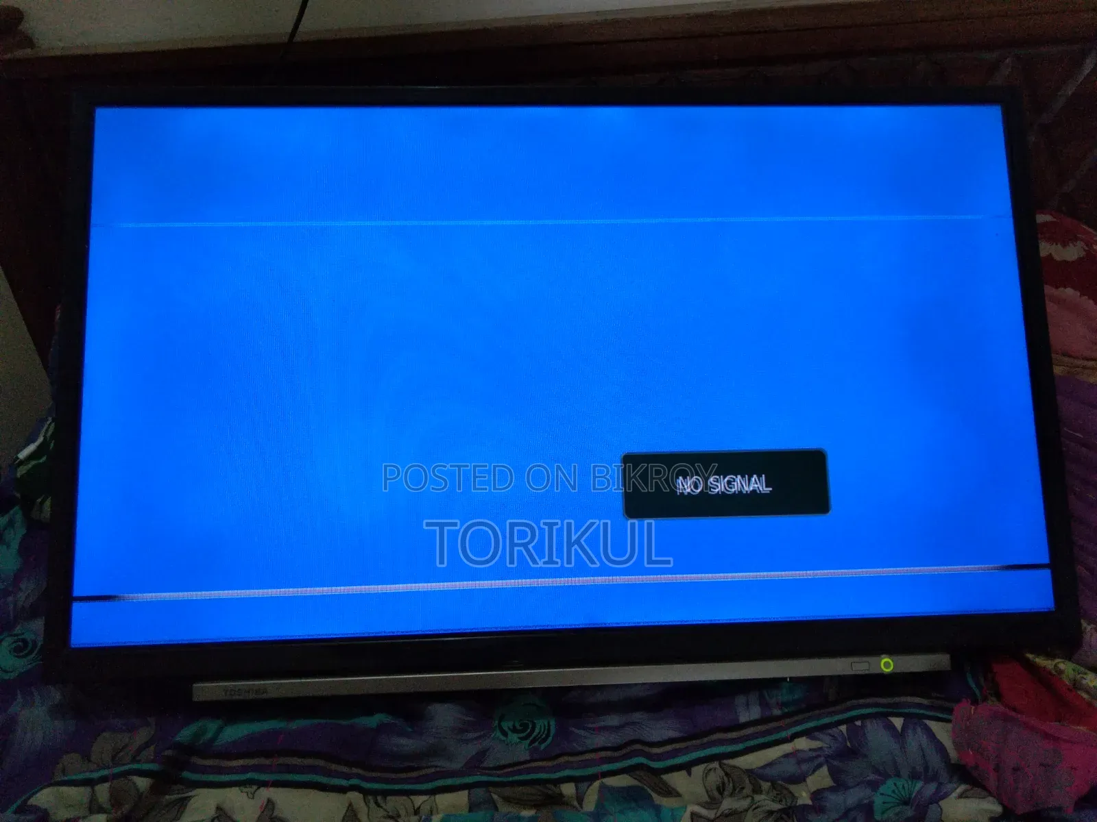 Smart LED TV for sale, the TV has a problem, no sound