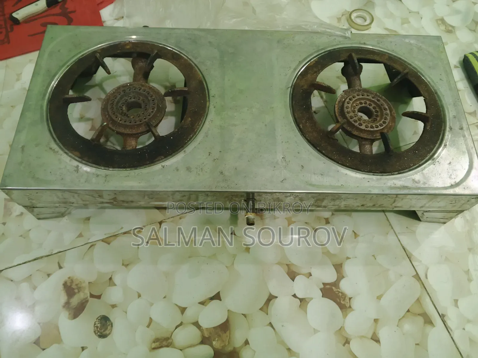 Double Gas Stove