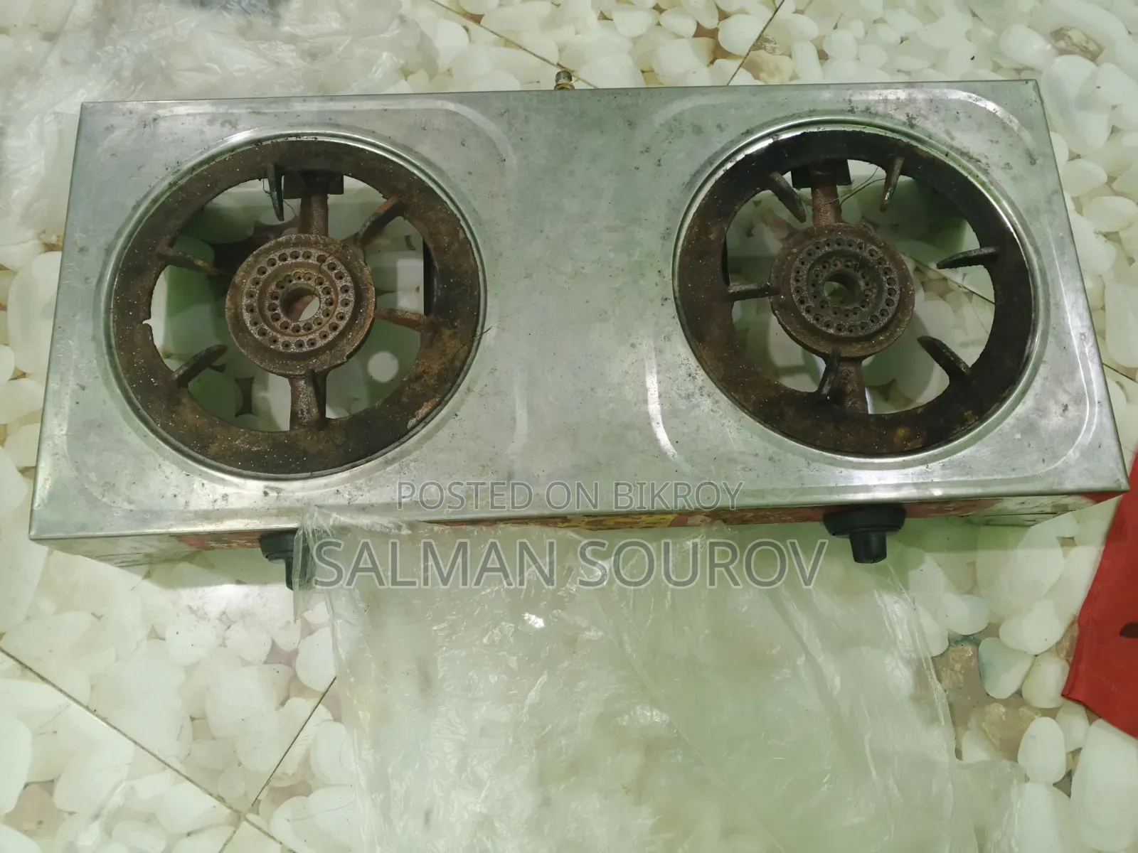 Double Gas Stove