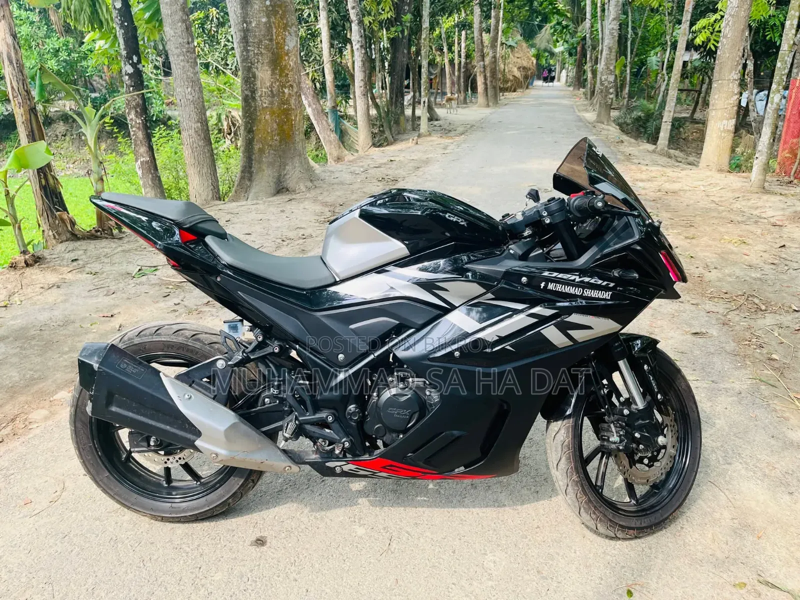 জিপিএক্স ডেমোন জিআর২০০আর ২০২৫ ব্ল্যাক
