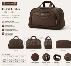 Nouxiya Premium Travel Duffel Bag 20 Inch