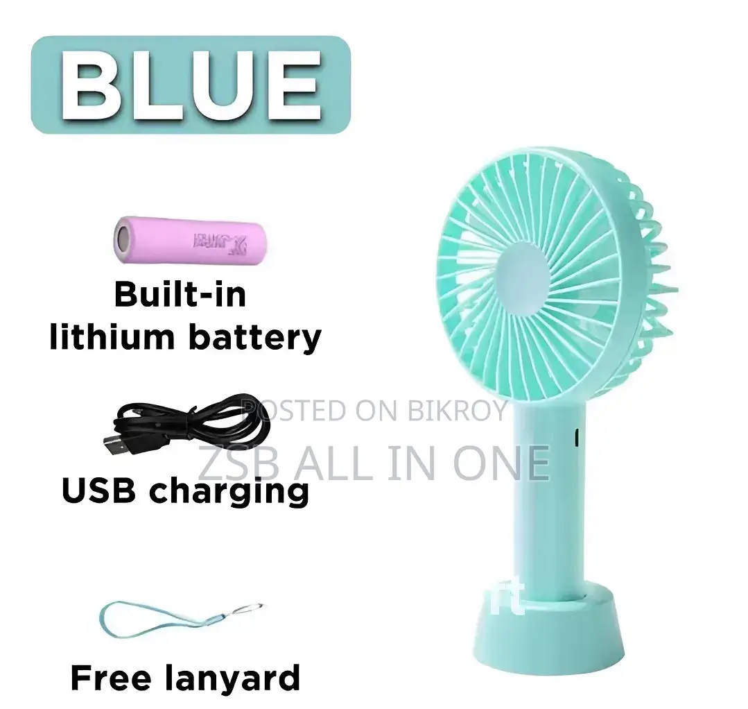 Mini Stylish Rechargeable Hand Fan
