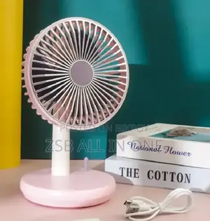 Portable Rechargeable Desktop Fan