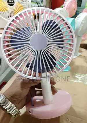 Portable Rechargeable Desktop Fan