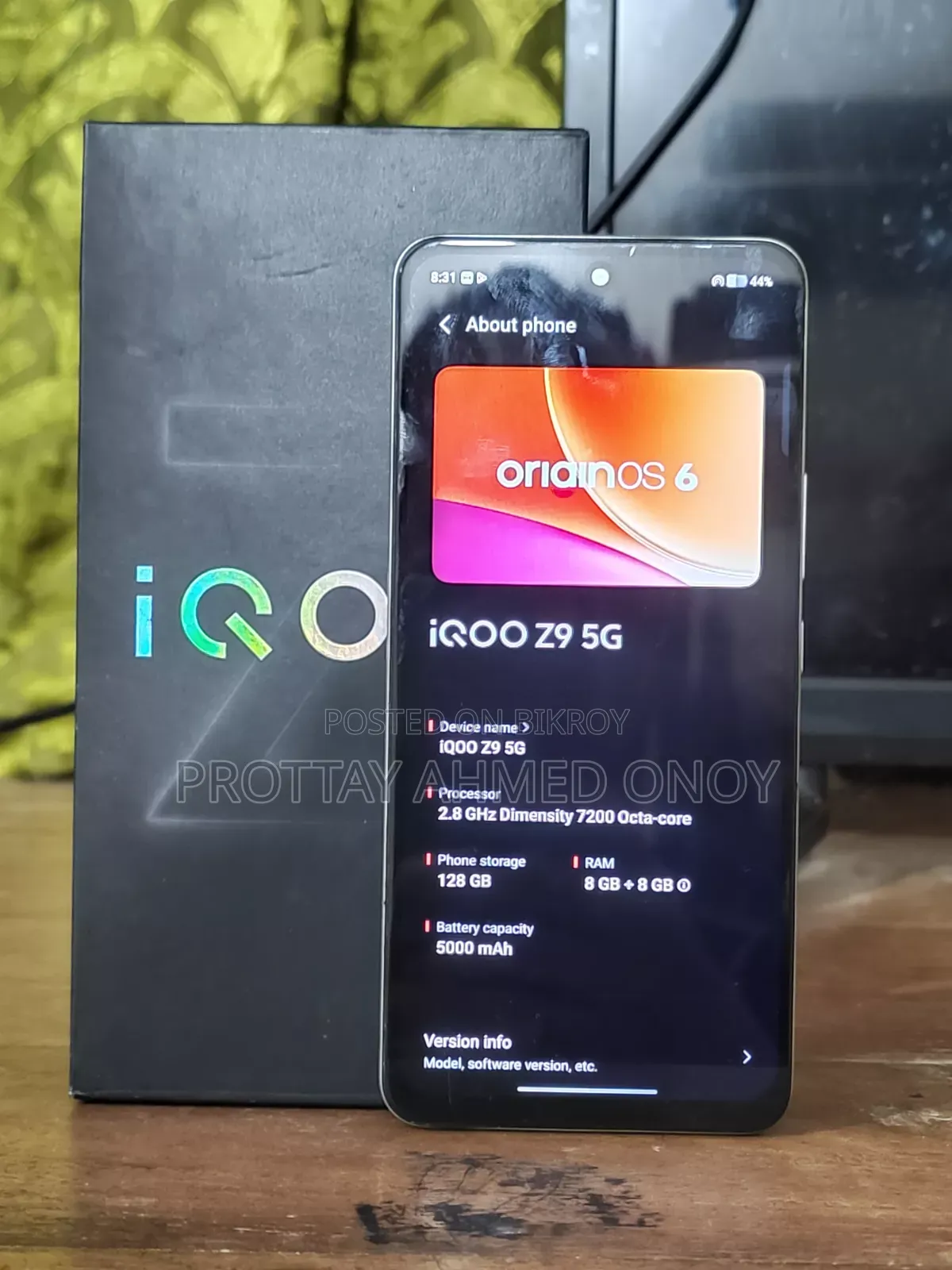 iQOO Z9 128 GB Silver