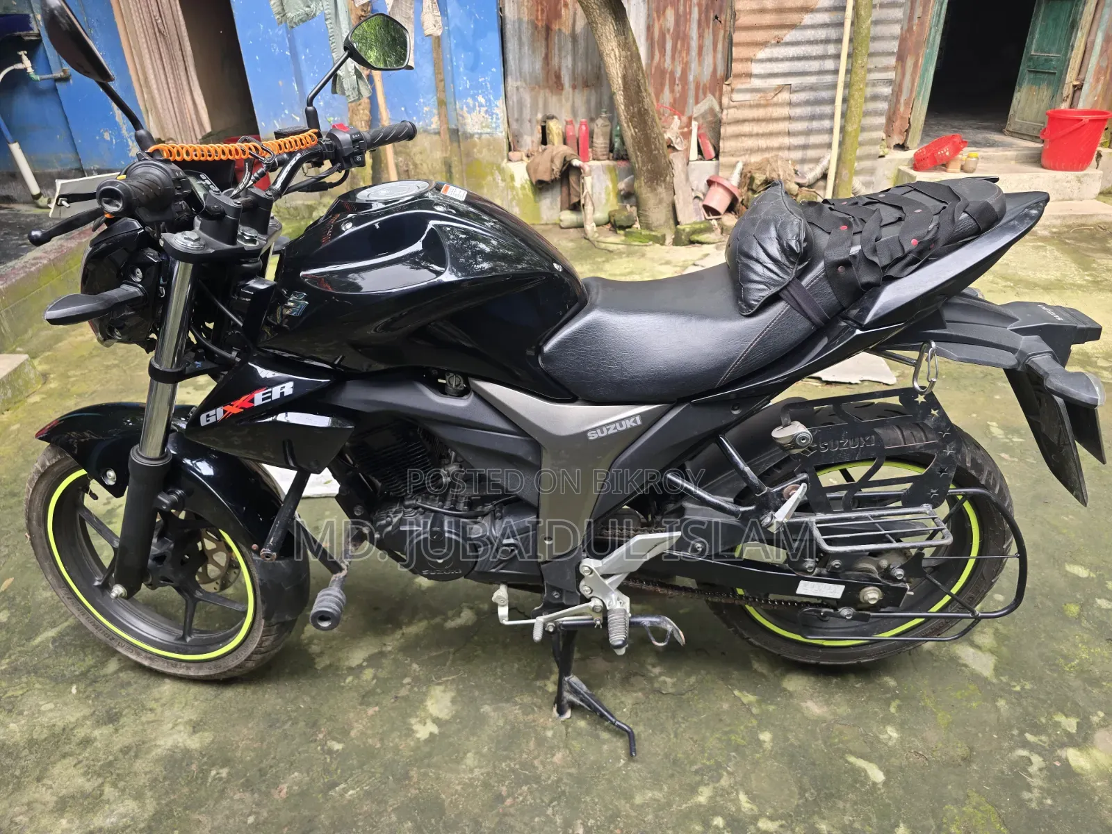 Suzuki Gixxer Monotone 2024 Black