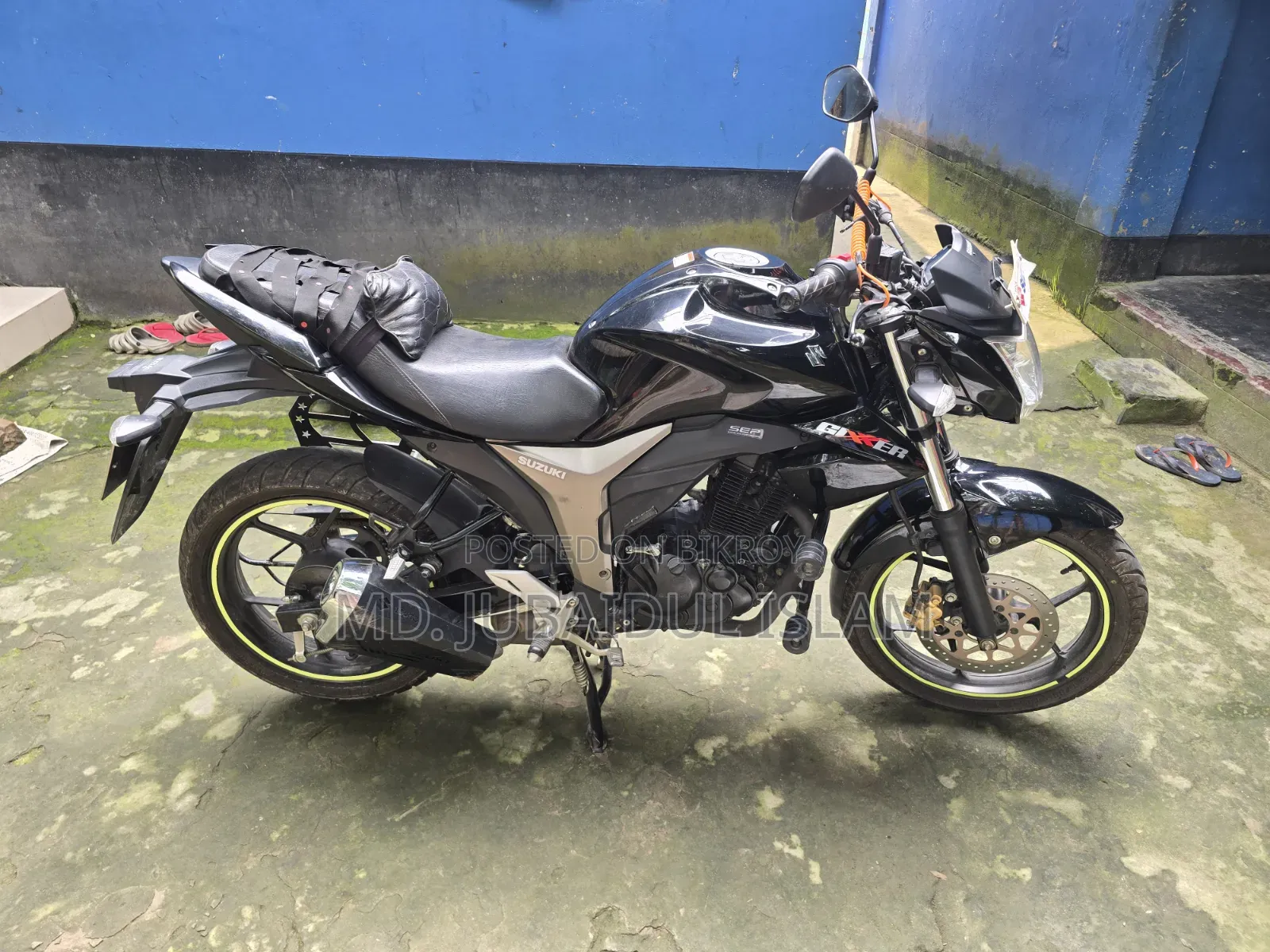 Suzuki Gixxer Monotone 2024 Black