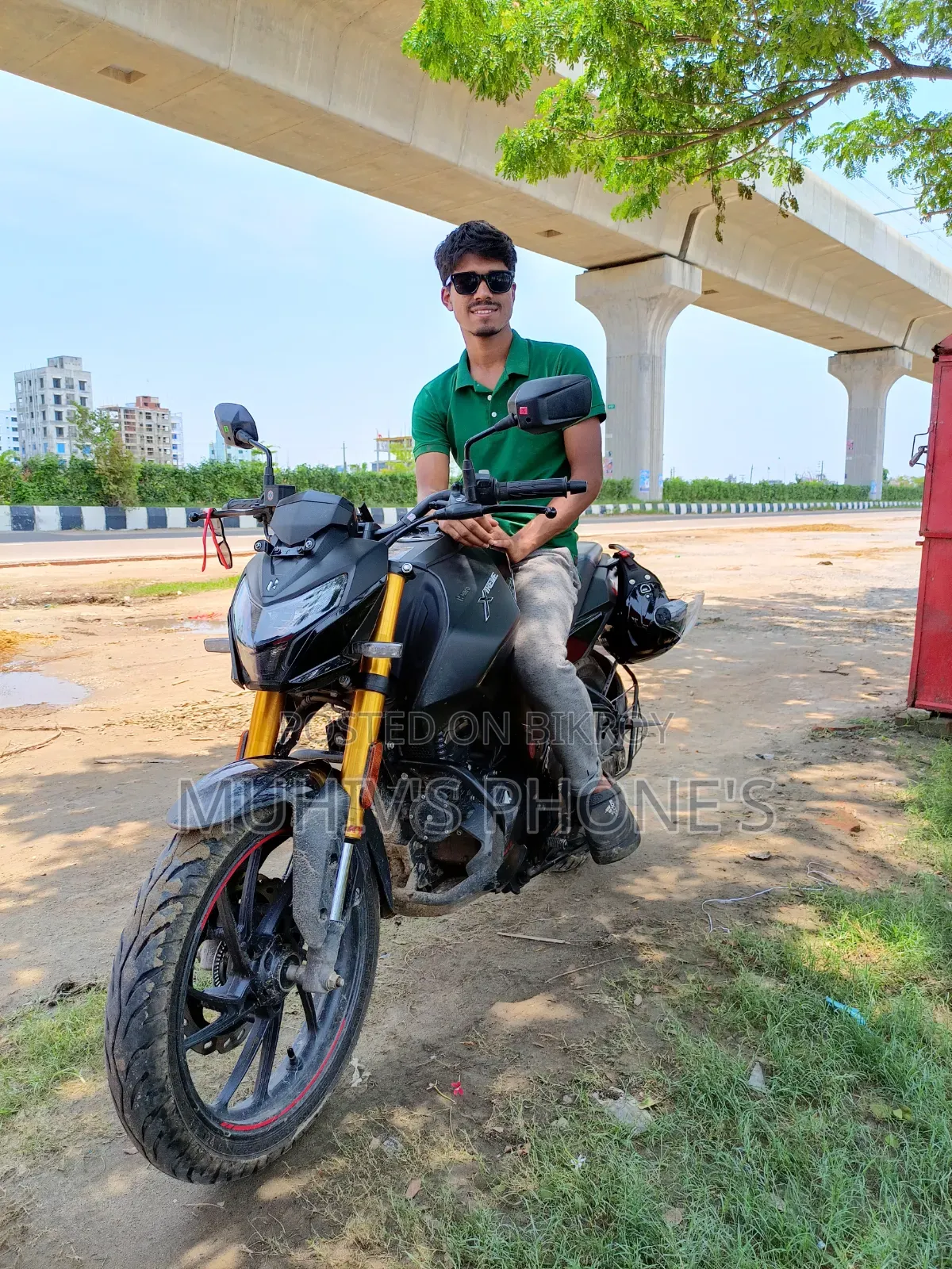 New Hero Xtreme 160R 4V 2025 Black