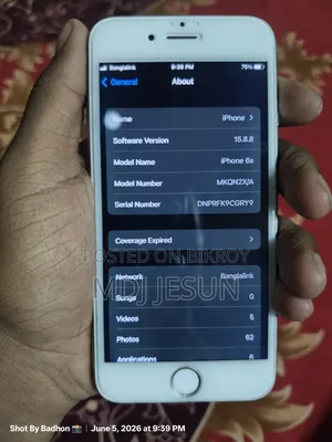 Apple iPhone 6s 64 GB Silver