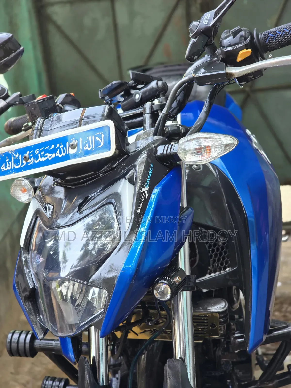 TVS Apache RTR 160 4V 2021 Blue