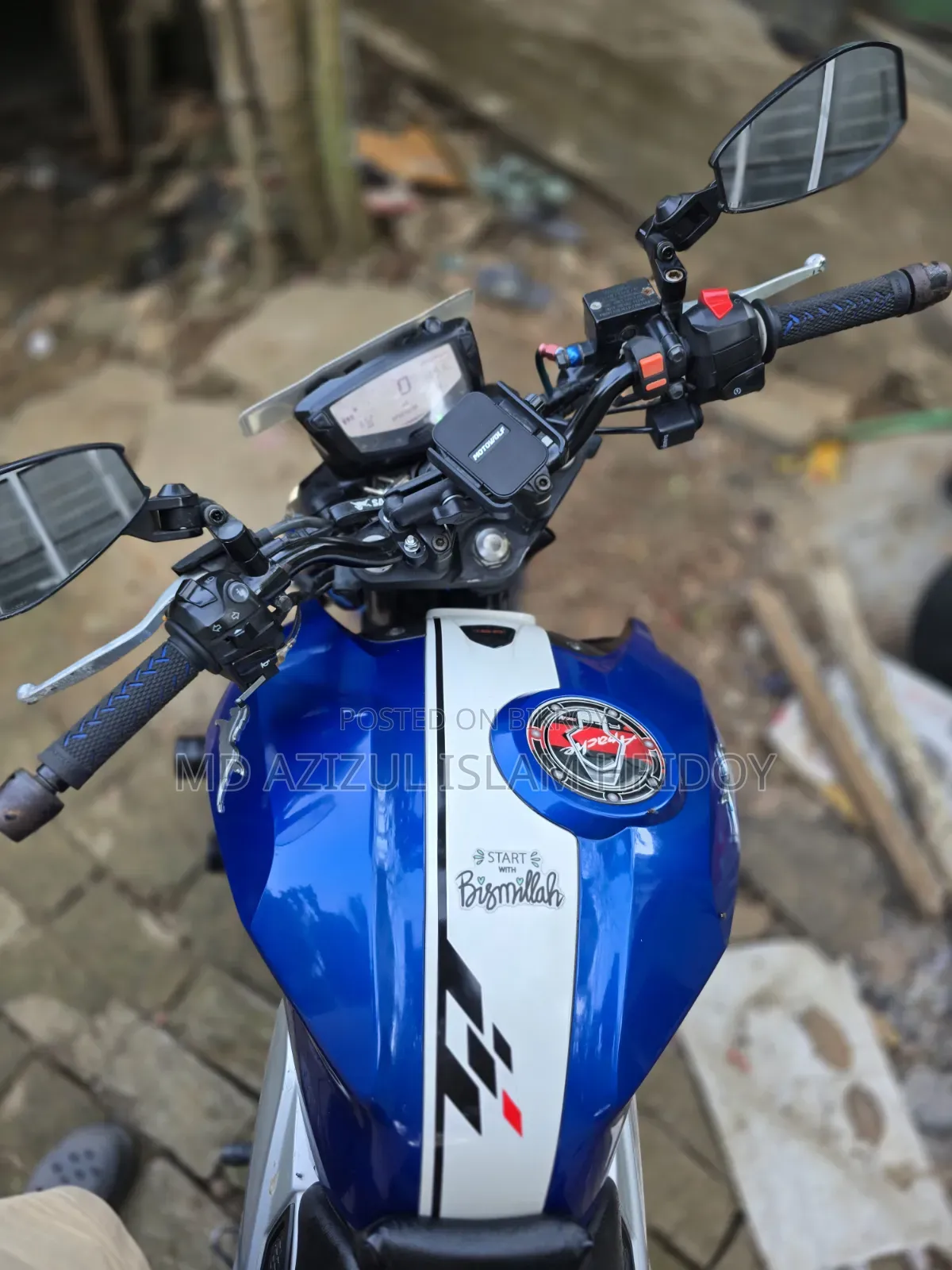 TVS Apache RTR 160 4V 2021 Blue