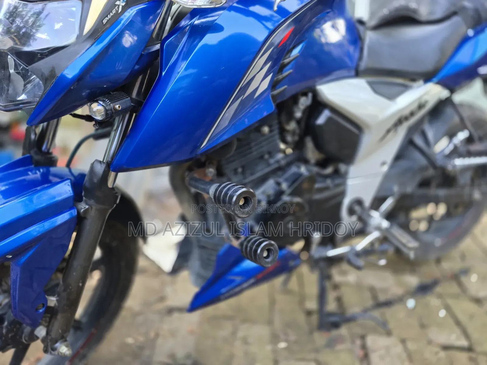 TVS Apache RTR 160 4V 2021 Blue