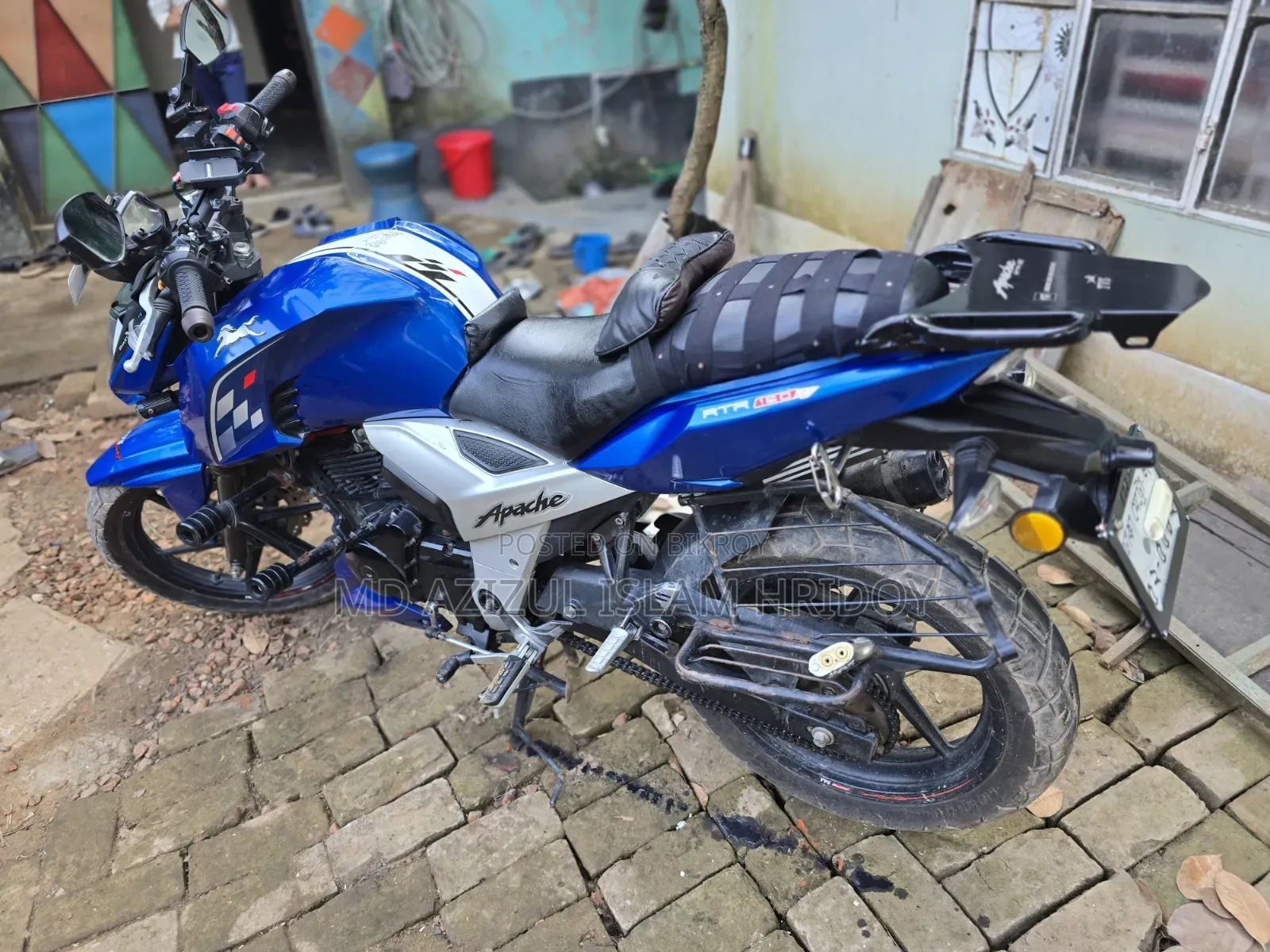TVS Apache RTR 160 4V 2021 Blue