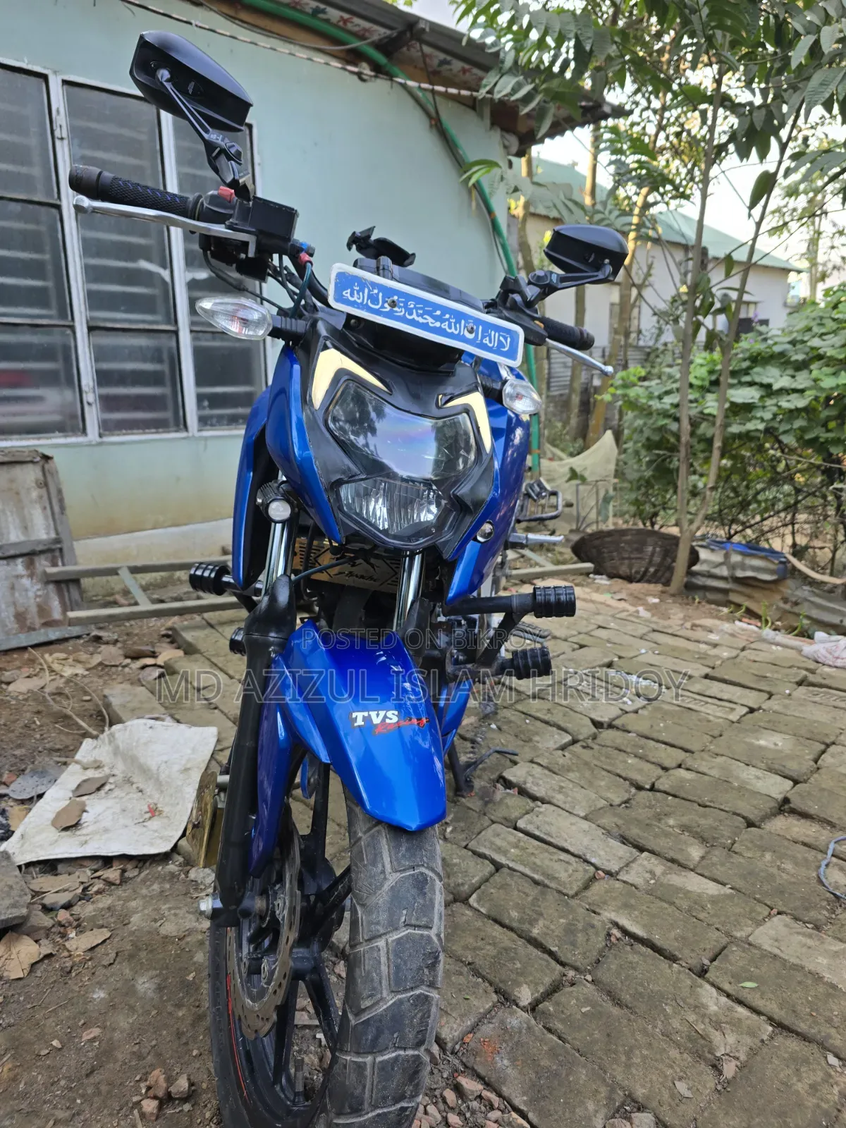 TVS Apache RTR 160 4V 2021 Blue